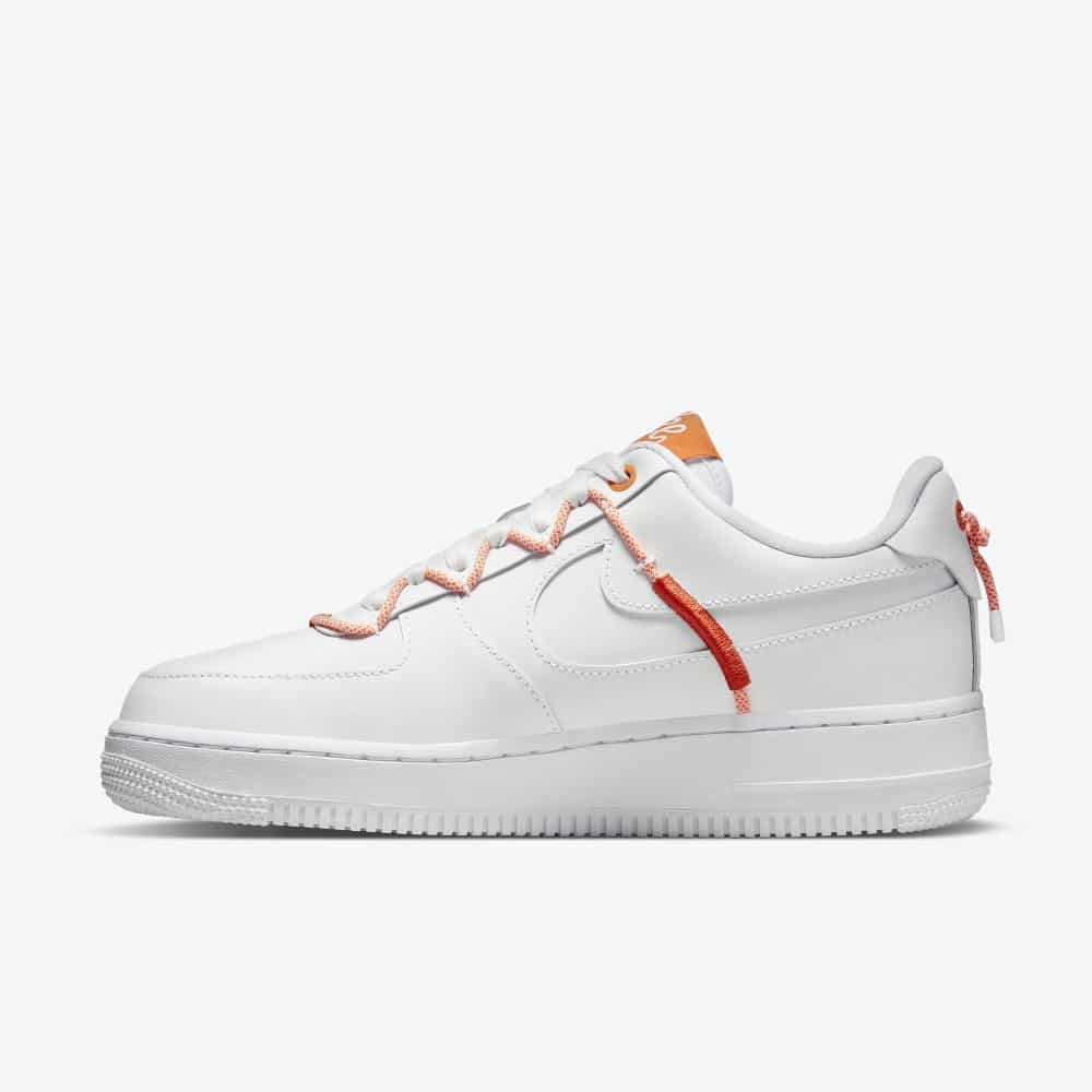 Air force shop 1 orange laces